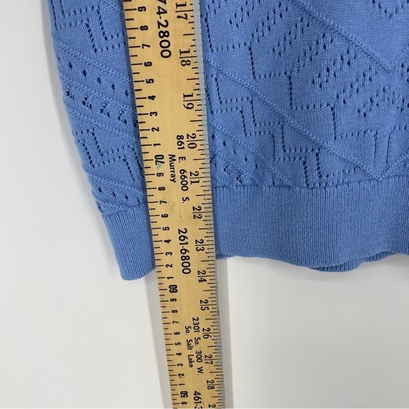 Loft knit short sleeve sweater - Picture 6 of 7